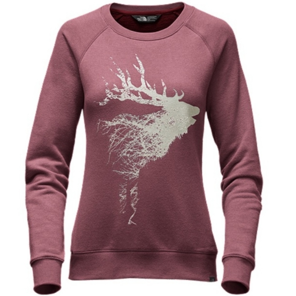 The North Face French Terry Elk Crew Sweatshirt L